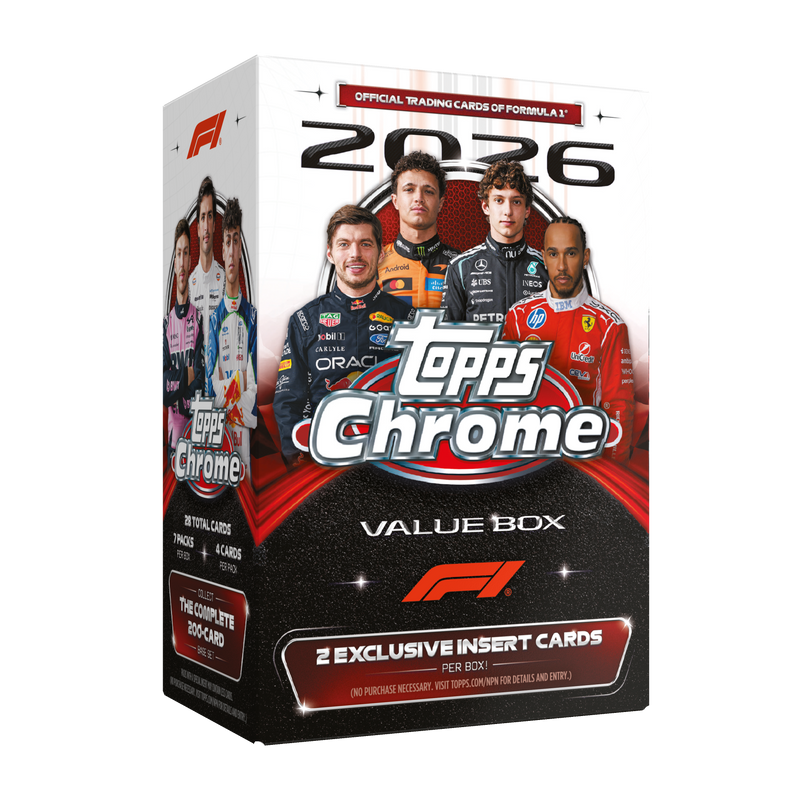 2026 Topps Chrome Formula 1 - Value Box