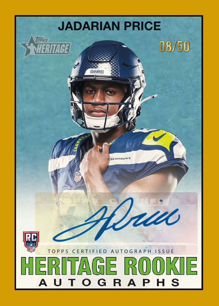 2026 Topps Heritage Football - Hobby Box