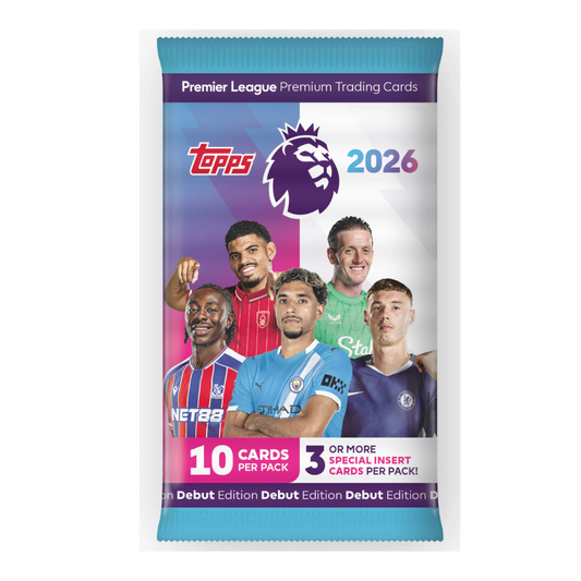Topps Premier League 2026 – Caja Display (28 Sobres)