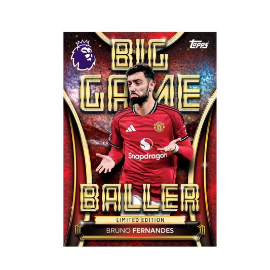 Topps Premier League 2026 Mega Tin #3 – Big Game Ballers