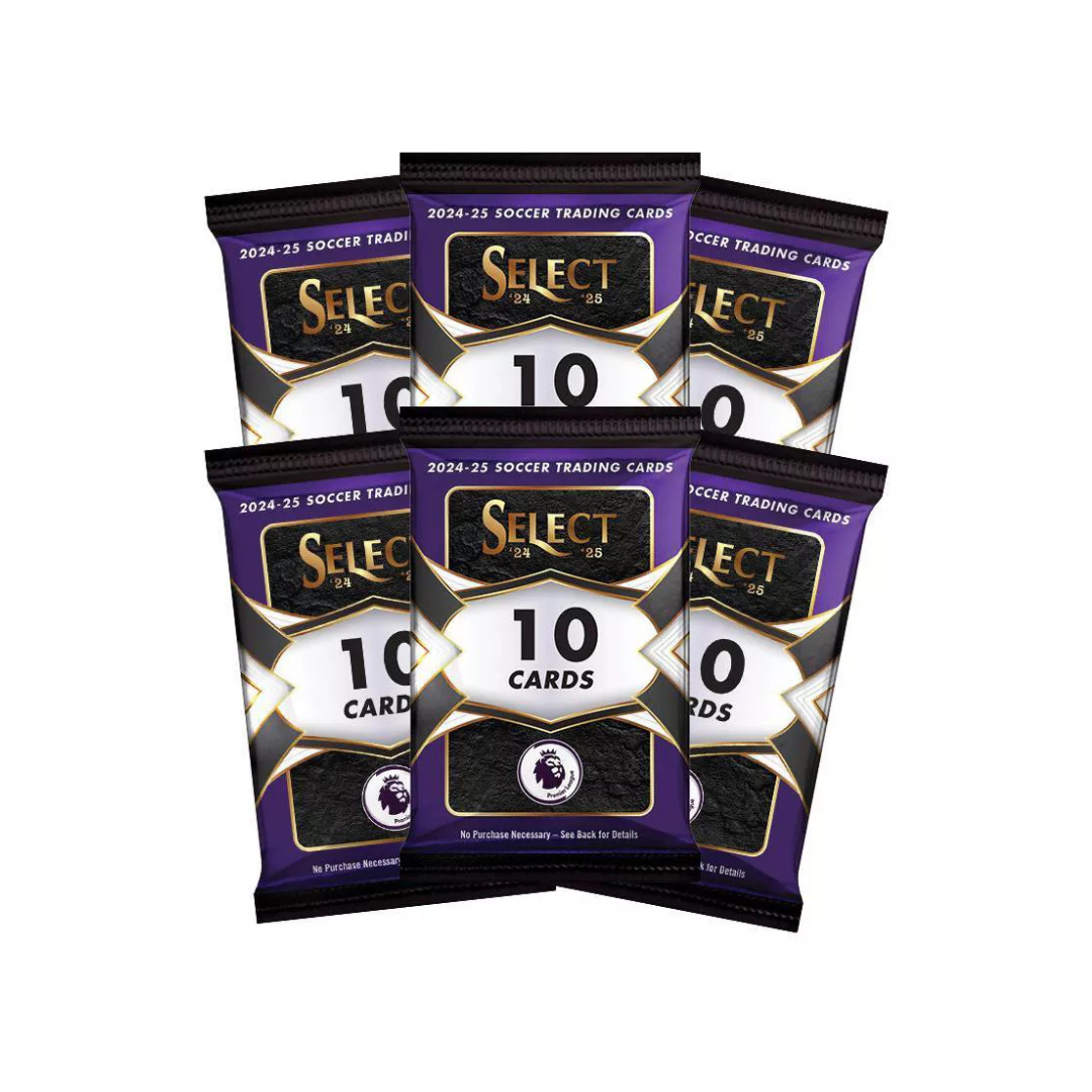 Panini Select Premier League 2024-25 - Mega Box (6 sobres)