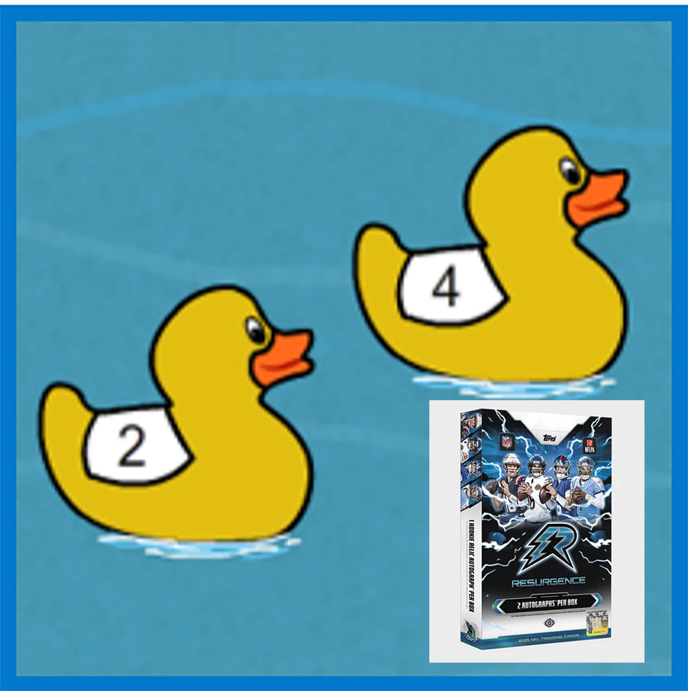 Carrera de Patitos 🦆 - Gana tu Spot en el Break NFL Resurgence Hobby