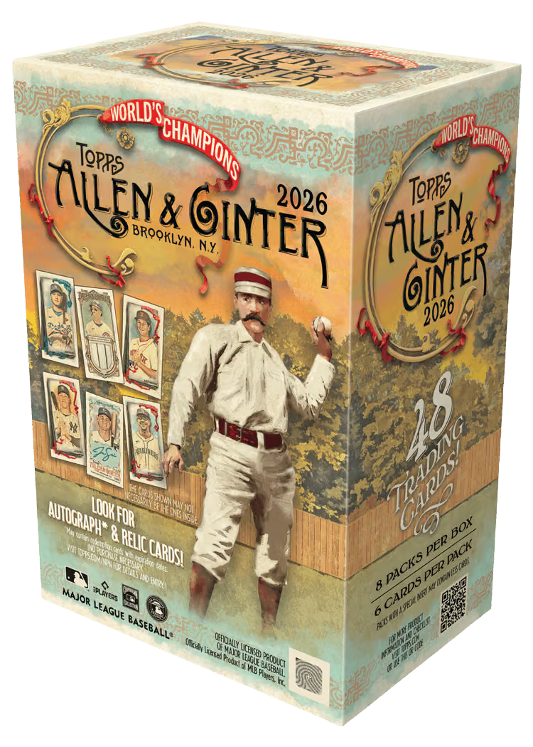 2026 Topps Allen & Ginter Baseball - Value Box