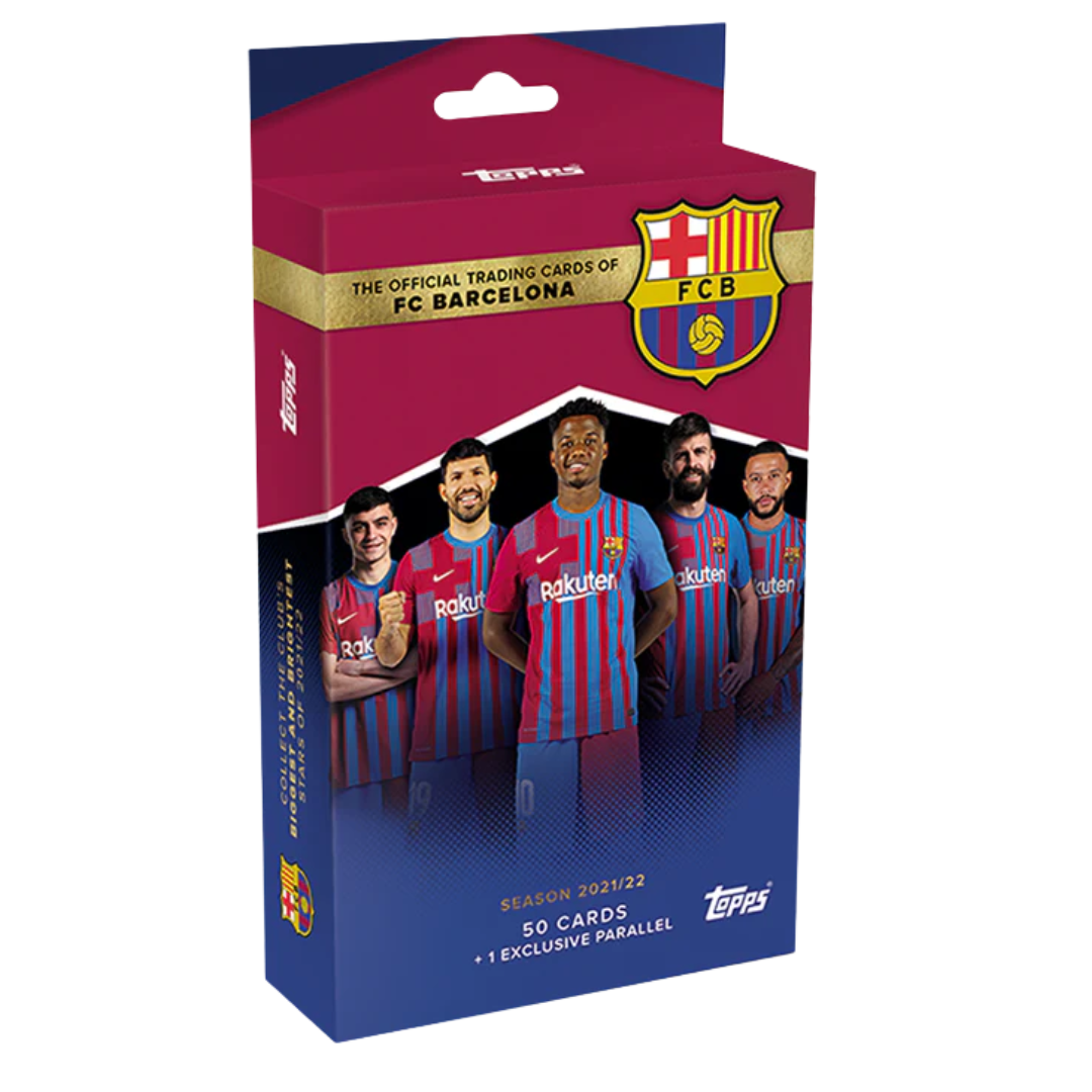 FC Barcelona 2021/22 Official Trading Cards – Topps