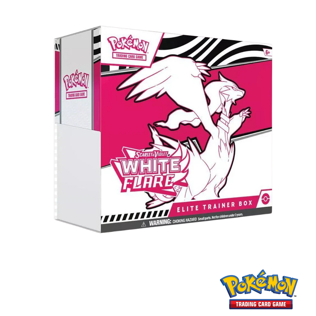 Black Bolt & White Flare Elite Trainer Box – White Flare