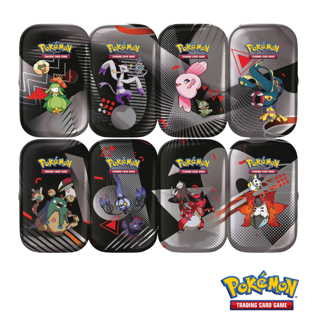 Pokémon Black Bolt & White Flare – Mini Tin Coleccionable