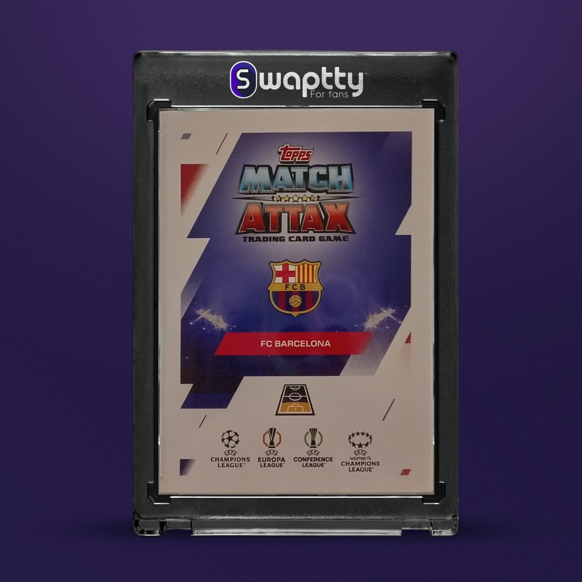 2025-26 Topps Match Attax Pau Cubarsí — reverso