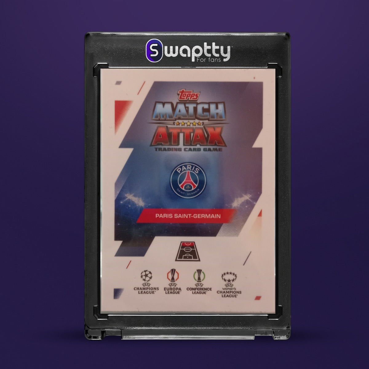 2025-26 Topps Match Attax Dusmane Dembélé — reverso