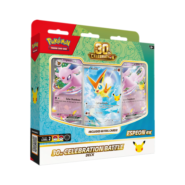 Battle Deck Espeon ex - 30th Celebration (Inglés)