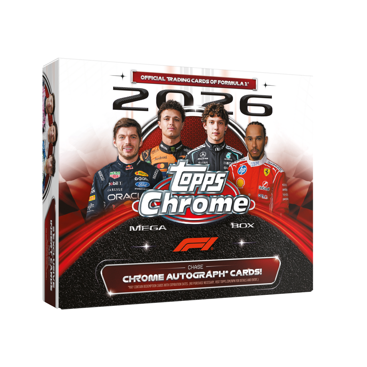 2026 Topps Chrome Formula 1 - Mega Box