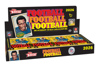2026 Topps Heritage Football - Hobby Box