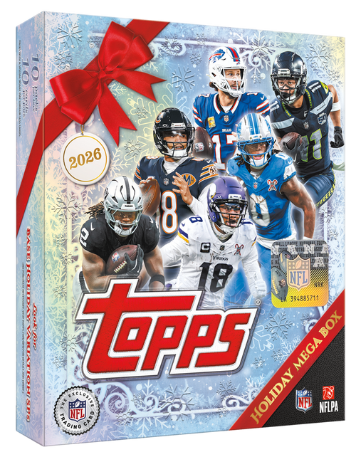 2026 Topps Holiday Football - Mega Box