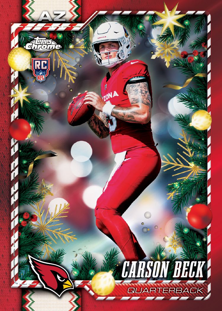 2026 Topps Holiday Football - Mega Box