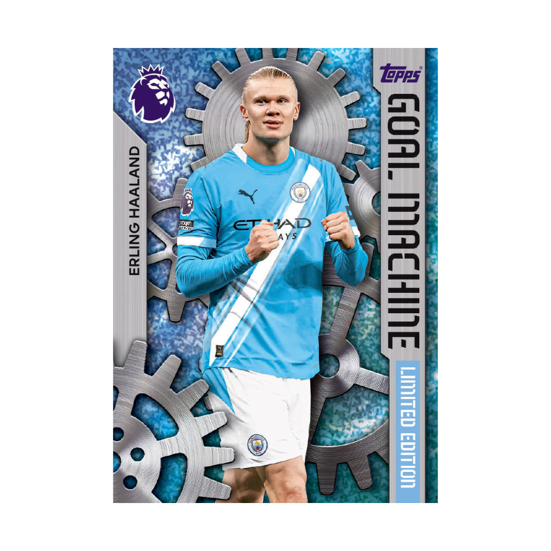 Topps Premier League 2026 Mega Tin #1 – Goal Machines