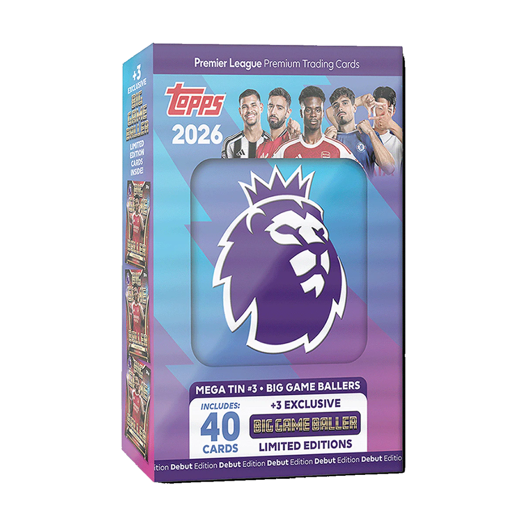 Topps Premier League 2026 Mega Tin #3 – Big Game Ballers