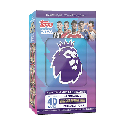 Topps Premier League 2026 Mega Tin #3 – Big Game Ballers
