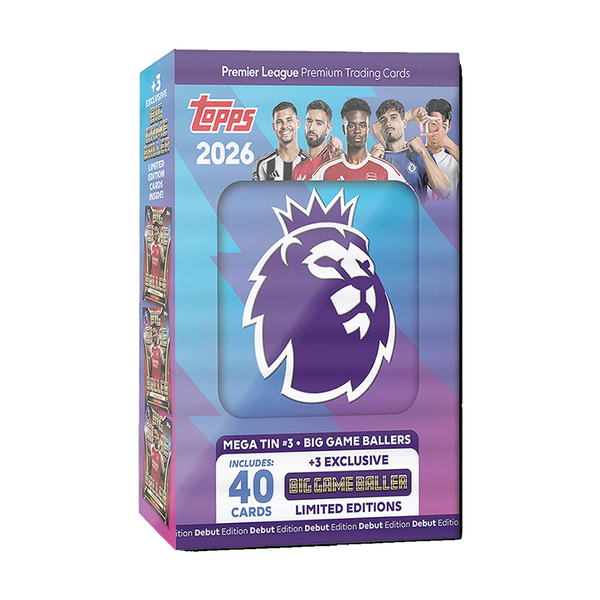 Topps Premier League 2026 Mega Tin #3 – Big Game Ballers