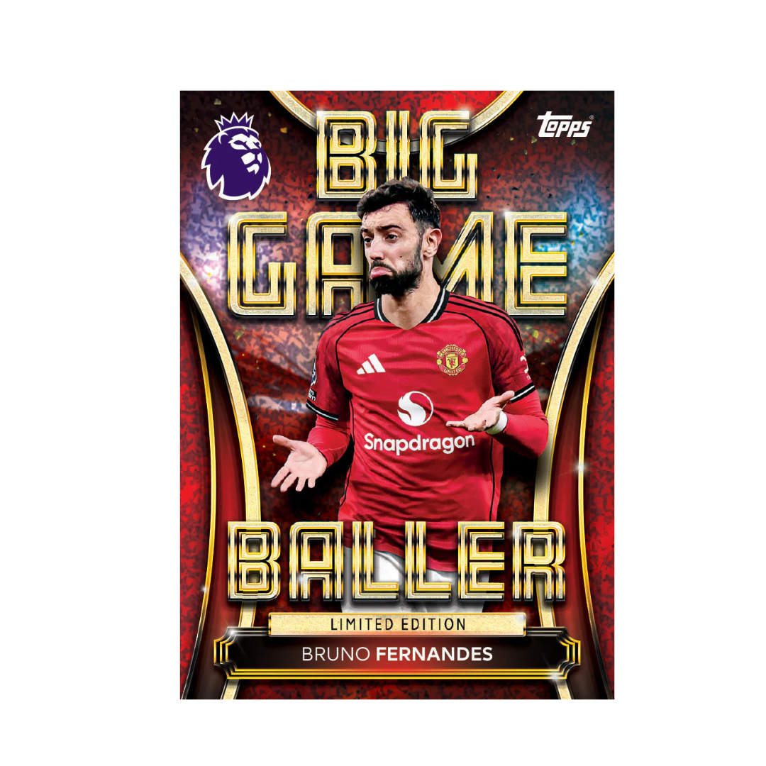 Topps Premier League 2026 Mega Tin #3 – Big Game Ballers