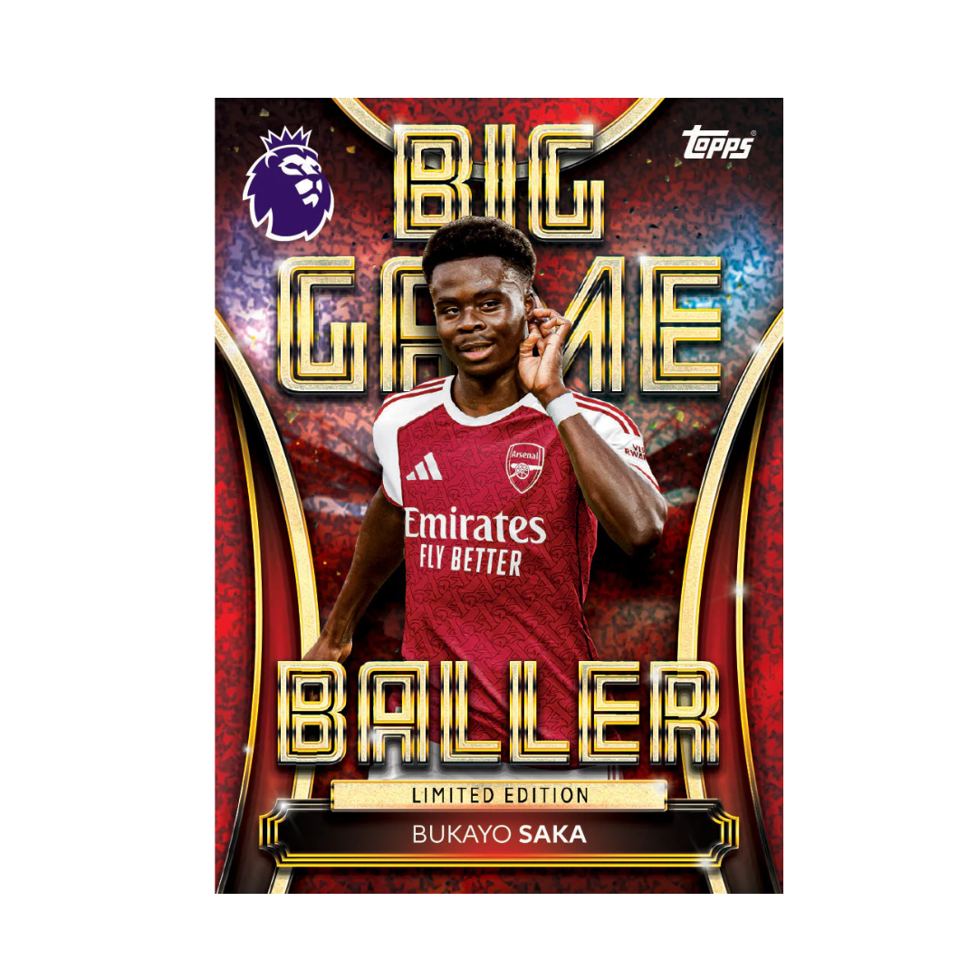 Topps Premier League 2026 Mega Tin #3 – Big Game Ballers