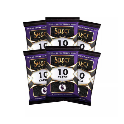 Panini Select Premier League 2024-25 - Mega Box (6 sobres)