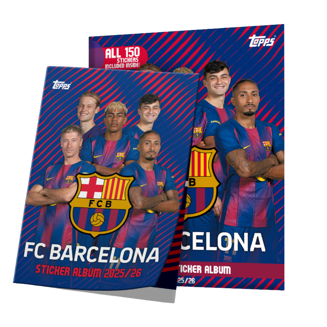 PREVENTA: FC Barcelona Sticker Album 2025/26 – Edición Oficial Topps - Set Completo