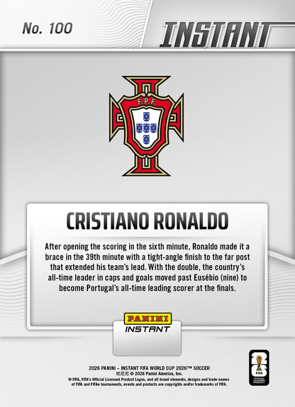 Cristiano Ronaldo - 2026 Panini Instant FIFA World Cup 2026™ #100 - Base