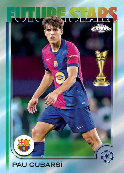 2024/25 Topps Chrome UCL Soccer Blaster Box
