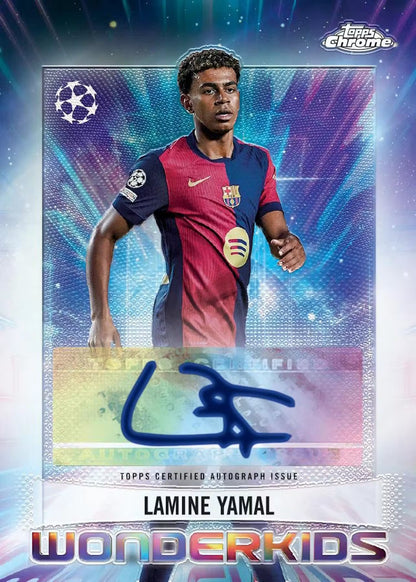2024/25 Topps Chrome UCL Soccer Blaster Box