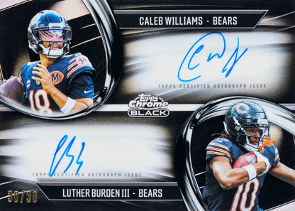 2025 Topps Chrome Black Football Hobby Box (Pre Venta)