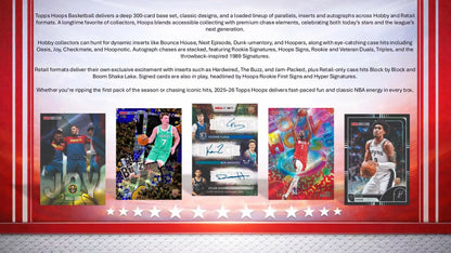 2025/26 Topps Hoops Basketball Fanatics Blaster Box (Pre Venta)