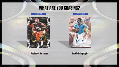 2025 Topps Chrome Black Football Hobby Box (Pre Venta)