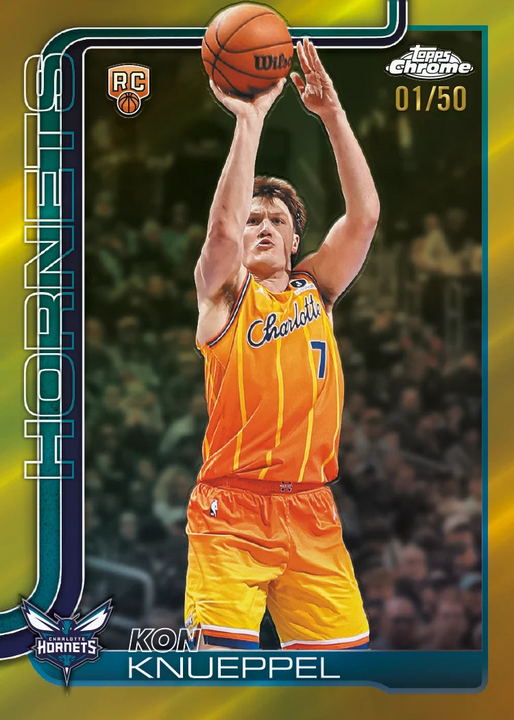 2025-26 Topps Chrome Basketball Update Value Box