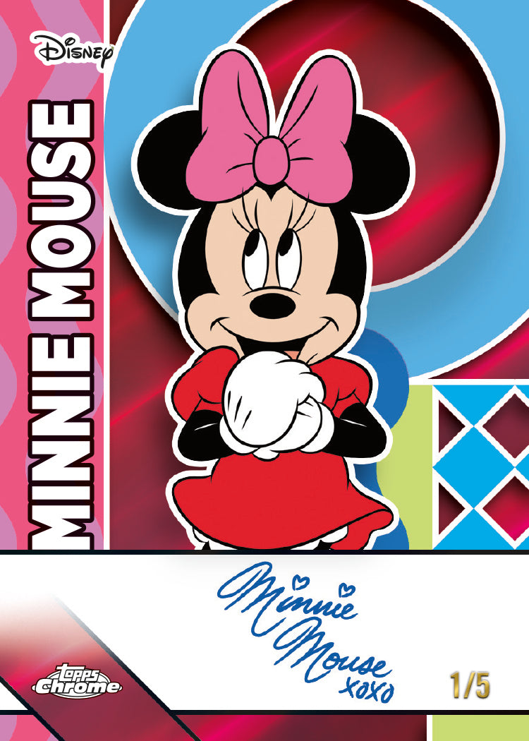 2026 Topps Chrome Disney Mega Box