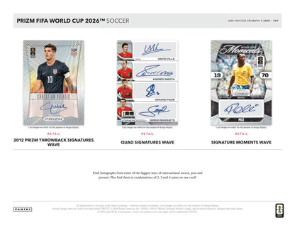 2026 Panini Prizm World Cup Counter Display Break #1 (Random)