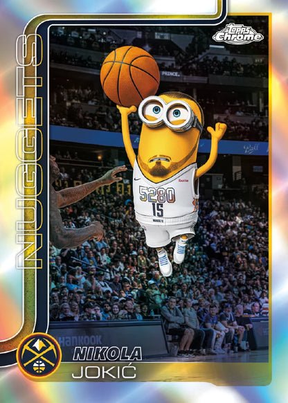 2025-26 Topps Chrome® Updates Basketball - Mega Box