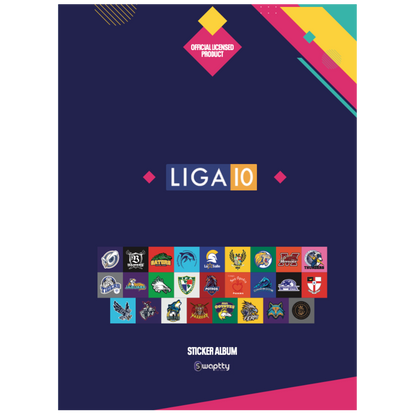 Caja 50 Sobres Liga 10 & Swaptty 2025