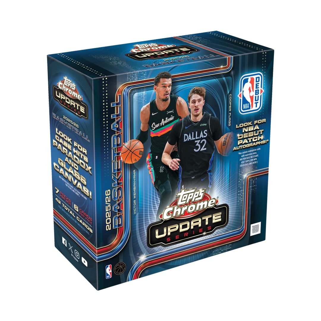 2025-26 Topps Chrome® Updates Basketball - Mega Box