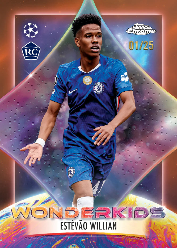 Topps Chrome® UEFA Club Competitions 2025-26 - Hanger Box
