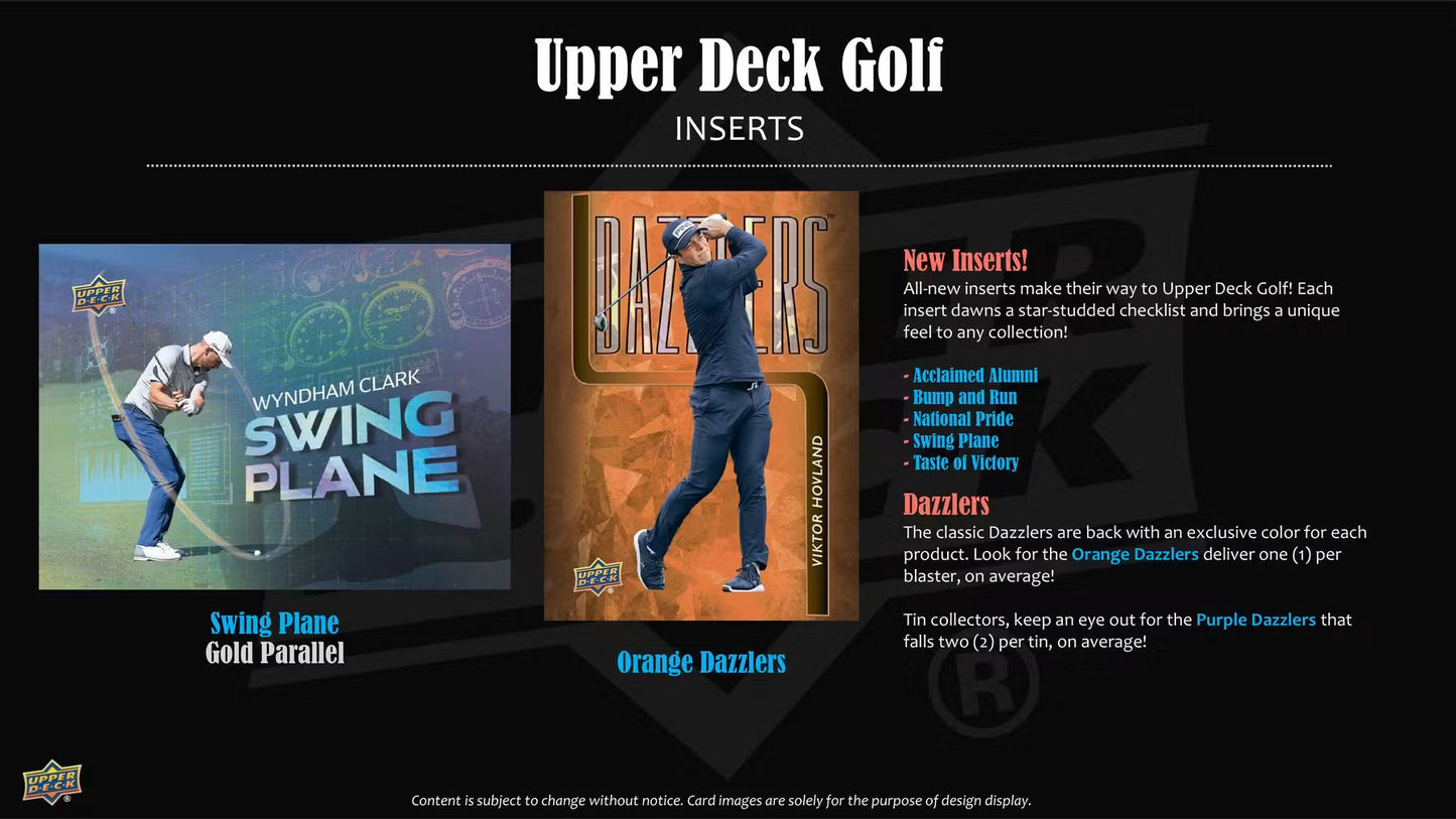 2026 Upper Deck Golf Blaster Box