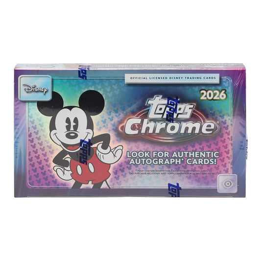 2026 Topps Chrome Disney Hobby Box
