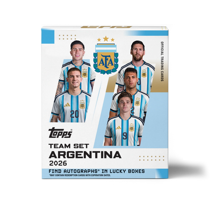 2026 Topps Team Set Argentina Box