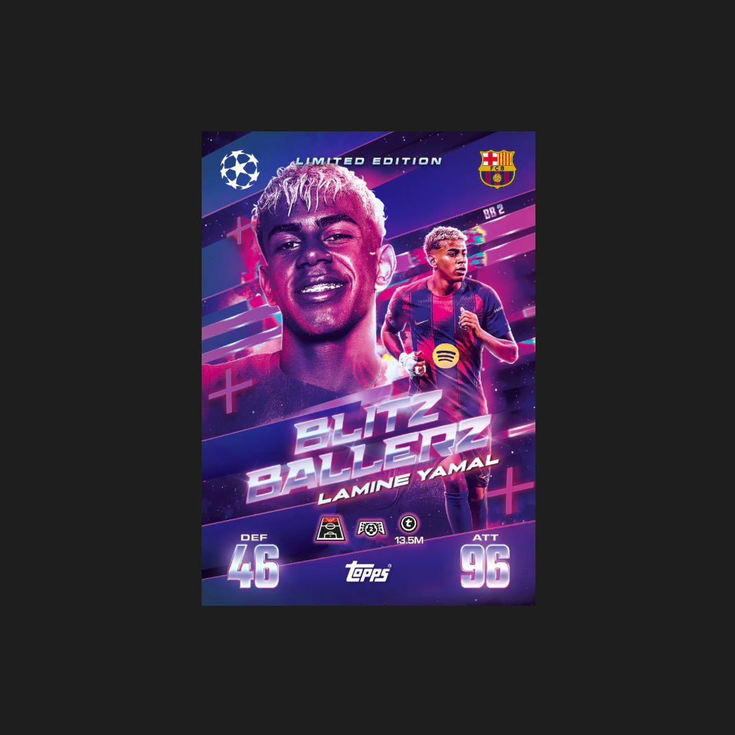 Topps UCC Match Attax Extra 2026 - Mega Tin - Blitzballers