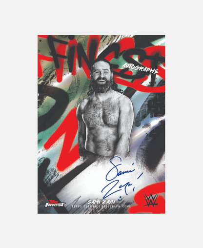 2025 Topps Finest WWE Hobby Box (2 autográfos)
