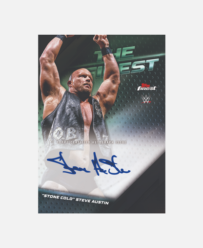 2025 Topps Finest WWE Hobby Box (2 autográfos)