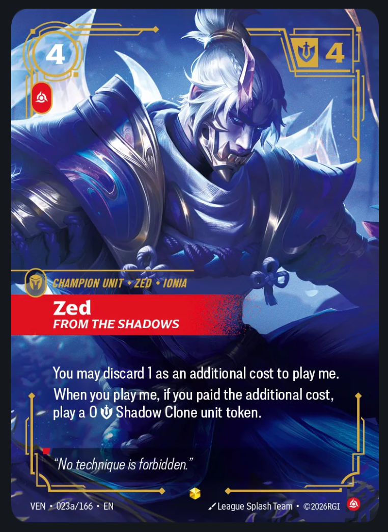 2026 Riftbound: League of Legends TCG Vendetta Booster Box (24 Packs)