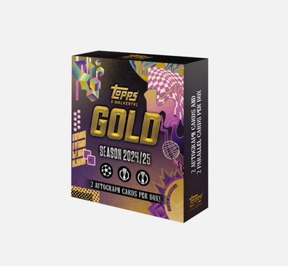 2024/25 Topps UCC Gold Hobby Box (2 autógrafos)