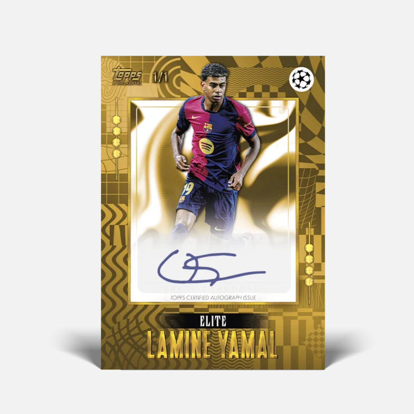 2024/25 Topps UCC Gold Hobby Box (2 autógrafos)