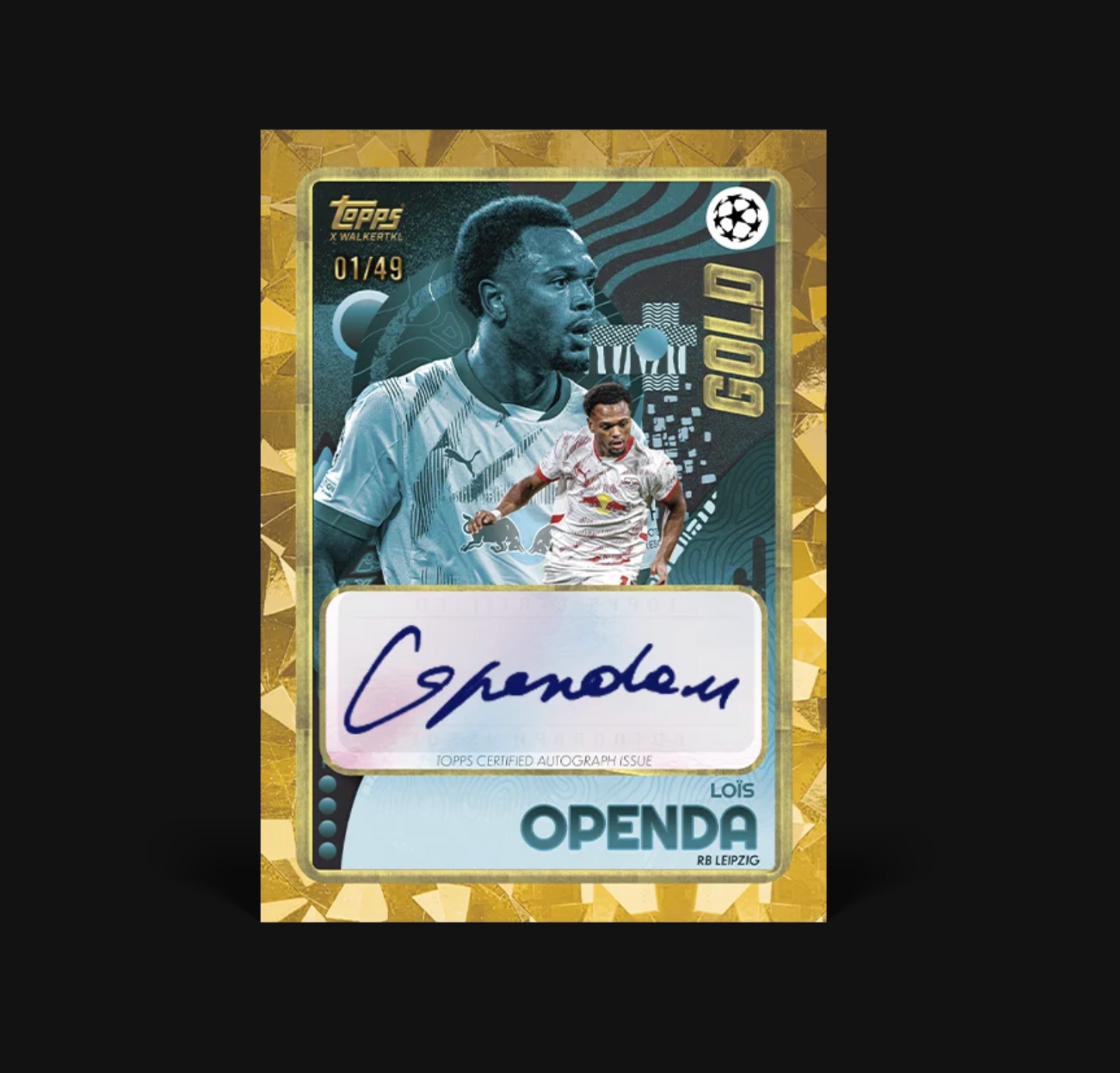 2024/25 Topps UCC Gold Hobby Box (2 autógrafos)