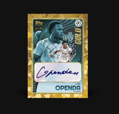 2024/25 Topps UCC Gold Hobby Box (2 autógrafos)