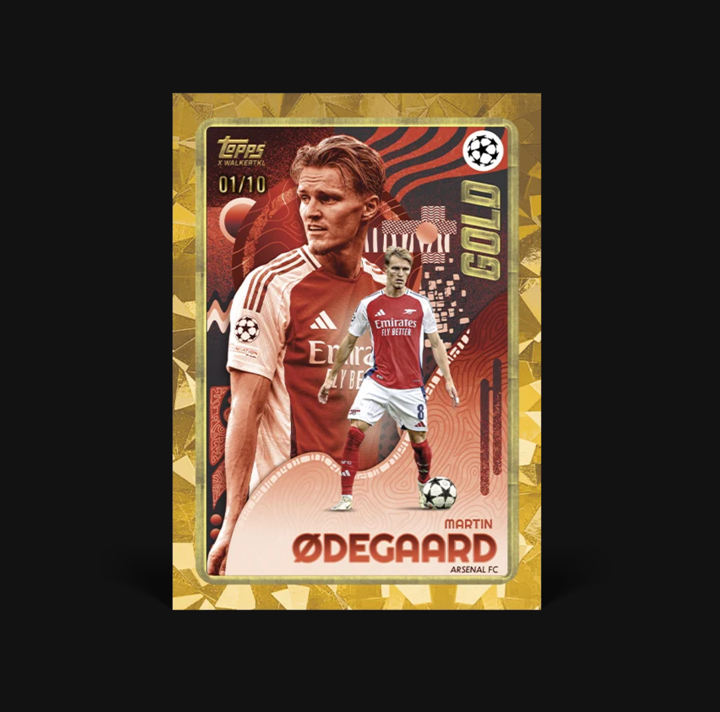 2024/25 Topps UCC Gold Hobby Box (2 autógrafos)